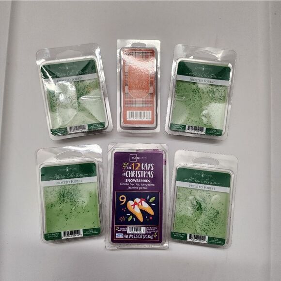 Lot of six Christmas Winter Wax Melts - Picture 1 of 7